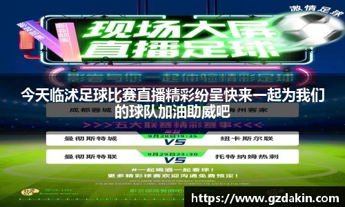 今天临沭足球比赛直播精彩纷呈快来一起为我们的球队加油助威吧