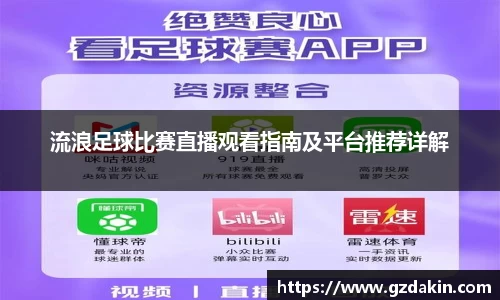 流浪足球比赛直播观看指南及平台推荐详解