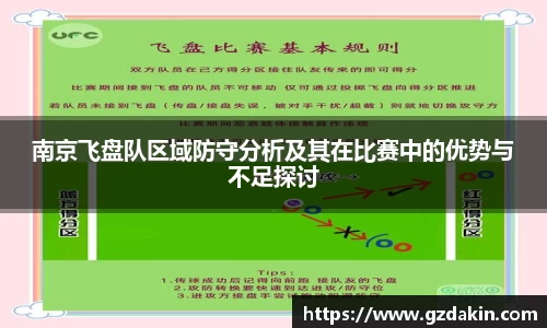 南京飞盘队区域防守分析及其在比赛中的优势与不足探讨